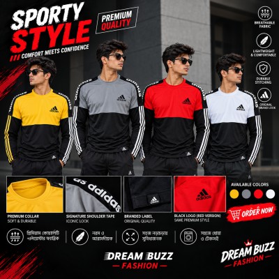 4 PIS AD FULL SLEEVE JERSEY T-SHIRT COMBO