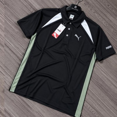 Men's -sports-polo-t-shirt-Black-pu