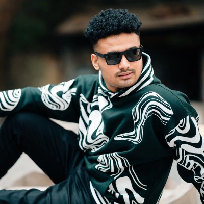 Oversized Dope Fit Hoodie Bottal green