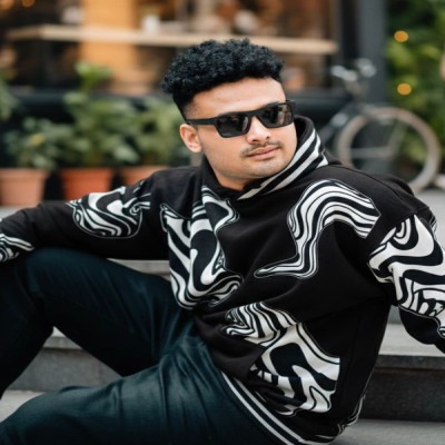 Oversized Dope Fit Hoodie Black