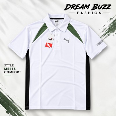 Men's-sports-polo-t-shirt-White-pu