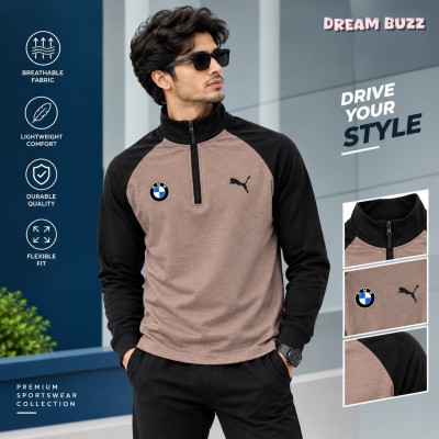 ZIPPER HIGH NECK (Mauve Brown)pu
